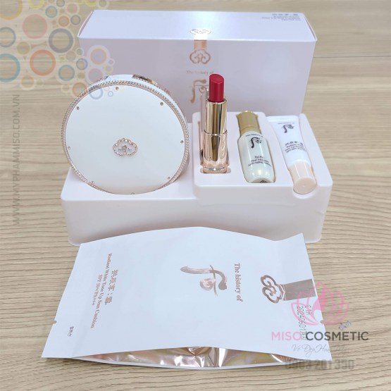 tWHOO NÂNG TONE Radiant White Tone Up Sun Cushion SPF50